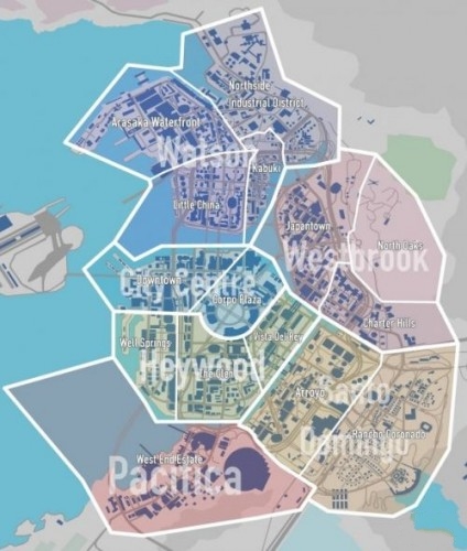 赛博朋克2077地图有多大_全景图分享图文详解