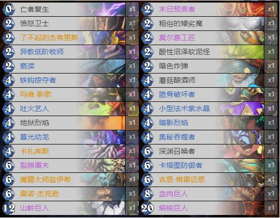炉石传说偶数术怎么组_暗月马戏团偶数术搭配推荐
