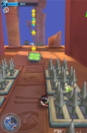 《天天酷跑3D》剧情模式第21关三星通关攻略