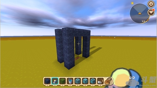 迷你世界水帘洞滑动门怎么做 水帘洞滑动门制作方法