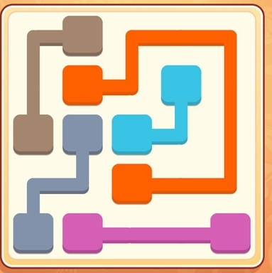 天天爱连线炫彩连接第22关怎么过 天天爱连线炫彩连接第22关答案