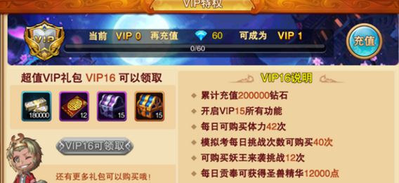 狠西游手游VIP多少钱_狠西游手游VIP等级特权有哪些 狠西游手游VIP多少钱_狠西游手游VIP等级特权有哪些