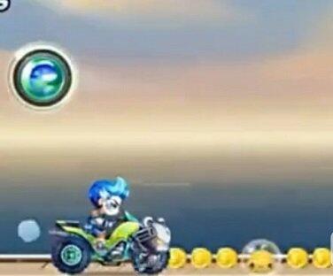 《天天酷跑》视频实测沙滩摩托配水力型宝炫装怎么样