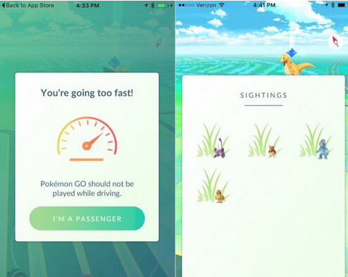 《口袋妖怪go》可以开车玩吗 新版本相关介绍