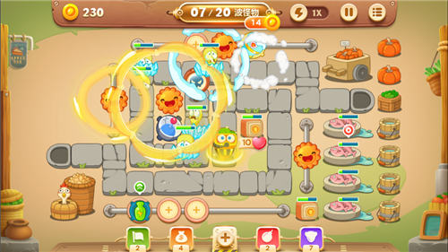 《保卫萝卜3》集市有哪些怪兽 保卫萝卜3集市怪兽分析