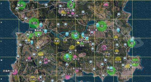 绝地逃生怎么看地图_绝地大逃杀地图怎么用
