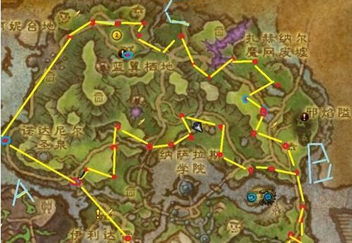 《魔兽世界7.0》阿苏纳如何快速采药 快速采药技巧