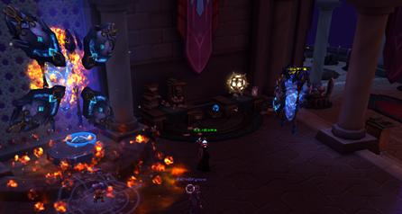 WOW魔兽世界7.0背水一战NPC不动怎么无敌版?