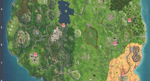 堡垒之夜生日蛋糕在哪里_生日蛋糕坐标位置一览