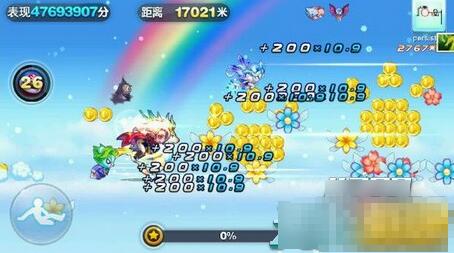 《天天酷跑》九色鹿配吸血伯爵万米刷分技巧