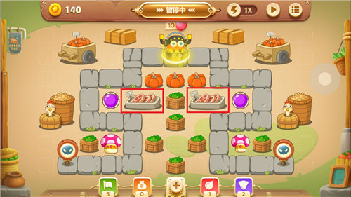 《保卫萝卜3》集市30关怎么过 集市30关金萝卜攻略