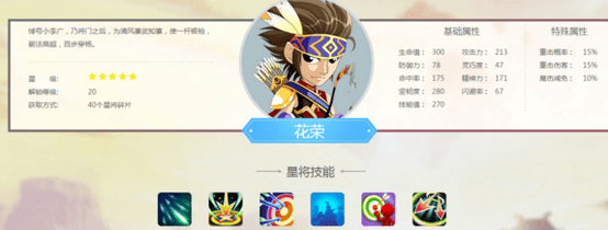 《水浒Q传》手游星将花荣评测分析攻略