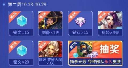 王者荣耀七天连续签到礼包地址在哪_签到礼包奖励