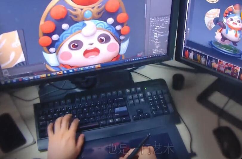 王者荣耀梦奇京剧熊猫皮肤曝光_梦奇三周年庆皮肤介绍