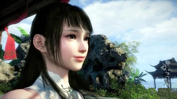 逆水寒海飞丝效果演示2