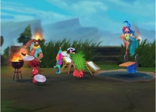 lol2018泳池派对皮肤什么时候上线_LOL2018泳池派对皮肤是哪些英雄