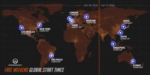 守望先锋7月27日-8月6日免费试玩_守望先锋免费试玩活动介绍