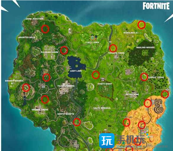 堡垒之夜时空裂隙在哪_堡垒之夜时空裂隙位置一览