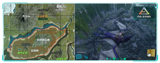方舟生存进化地图全解析(5) 中部片区