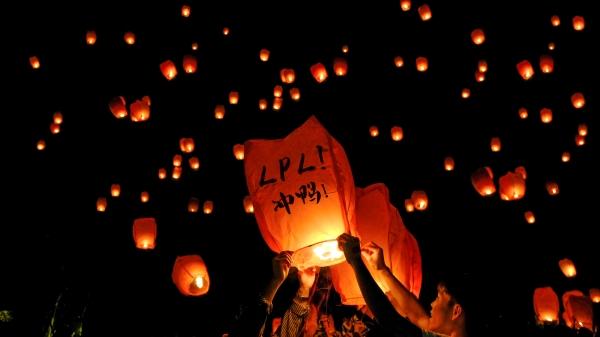 助力LPL 桂林放飞千盏电竞孔明灯 助力LPL 桂林放飞千盏电竞孔明灯