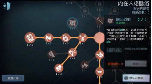 第五人格新天赋幽闭恐惧怎么样_第五人格幽闭恐惧分析