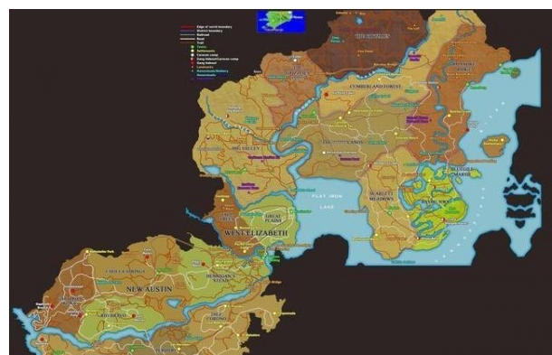 荒野大镖客2地图是什么_荒野大镖客2图一览 荒野大镖客2地图是什么_荒野大镖客2图一览