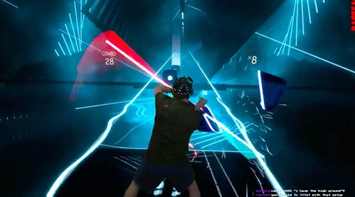 VR音游来袭《Beat Saber》让人停不下来