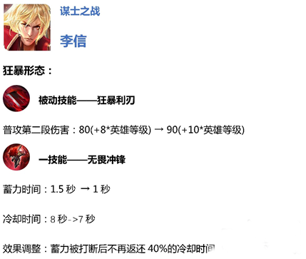 王者荣耀11月15日体验服更新内容_11月15日体验服更新介绍