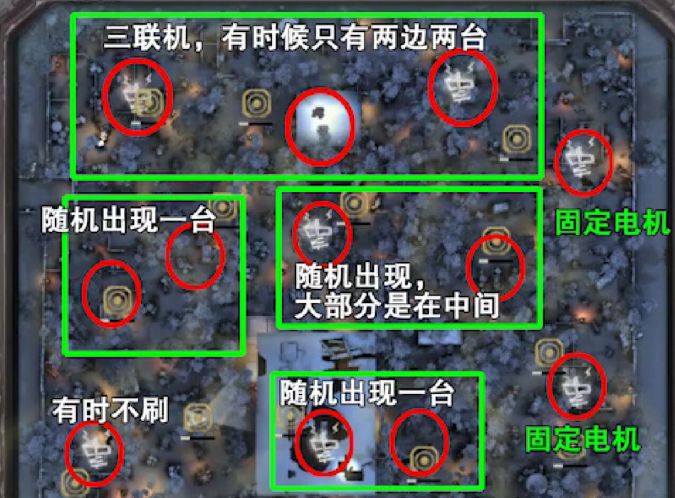 第五人格雪地地图发电机哪里有_雪地发电机具体位置一览 第五人格雪地地图发电机哪里有_雪地发电机具体位置一览