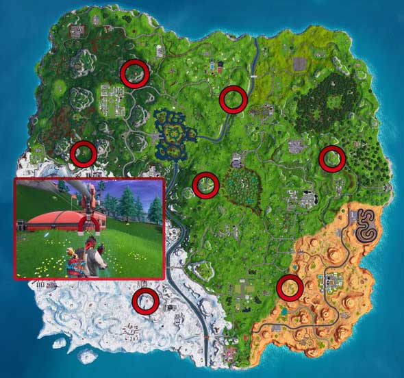 堡垒之夜探险哨站位置在哪_探险哨站具体坐标一览 堡垒之夜探险哨站位置在哪_探险哨站具体坐标一览