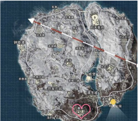 刺激战场雪地地图年兽雕像在哪_刺激战场雪地地图年兽雕像分布位置一览