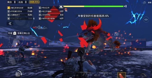 刺激战场年兽大作战怎么拿高分_年兽大作战伤害第一技巧 刺激战场年兽大作战怎么拿高分_年兽大作战伤害第一技巧