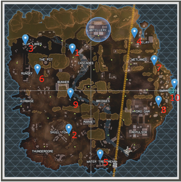 Apex英雄隐藏彩蛋尼斯湖水怪在哪_Apex英雄十只尼斯湖水怪位置介绍