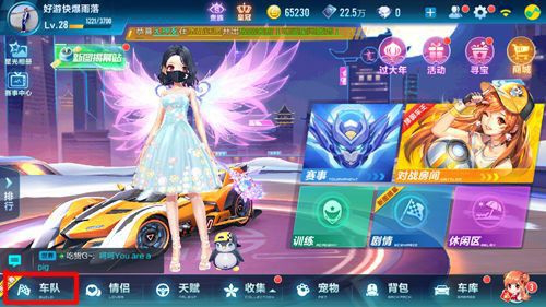 QQ飞车手游车队实验室怎么玩_QQ飞车手游车队实验室相关介绍