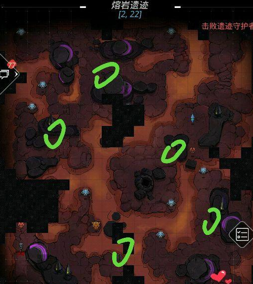 跨越星弧熔岩遗迹地图全图_跨越星弧熔岩遗迹boss怎么打