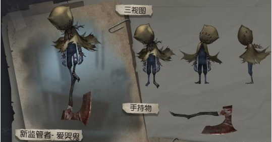 第五人格新监管者爱哭鬼故事背景_第五人格新监管者爱哭鬼原画欣赏