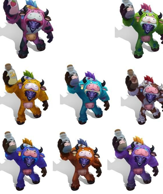 LOL有什么炫彩皮肤限时销售_LOL奶牛炫彩皮肤价格一览