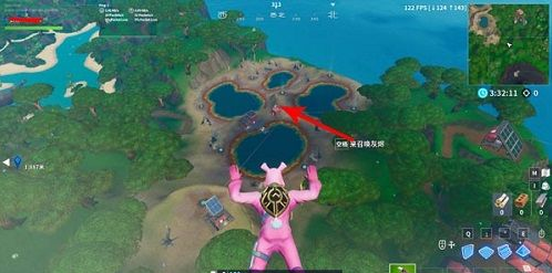 堡垒之夜四个温泉位置