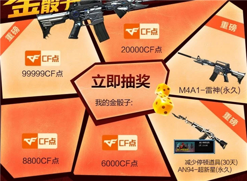 CF5月幸运骰子活动有什么奖励_CF5月幸运骰子活地址