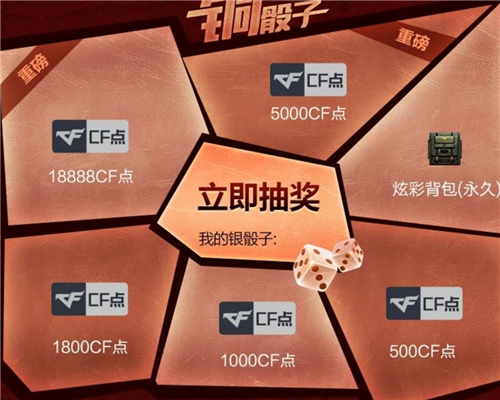 CF5月幸运骰子活动有什么奖励_CF5月幸运骰子活地址