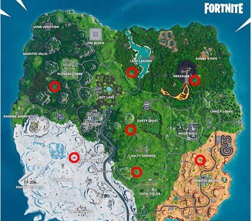 堡垒之夜空中平台在哪_堡垒之夜空中平台刷新地点