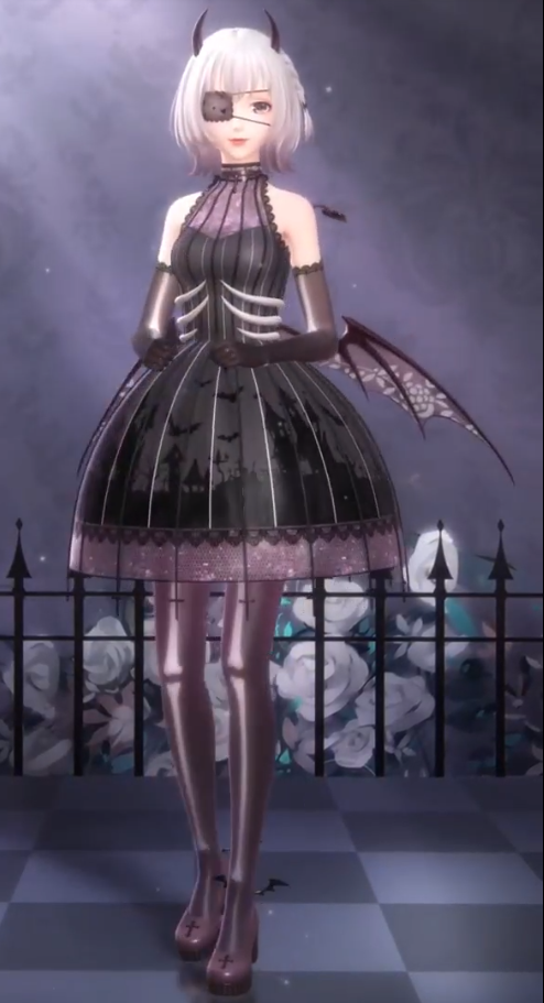 闪耀暖暖恶魔的画像活动介绍_闪耀暖暖恶魔的私语套装欣赏