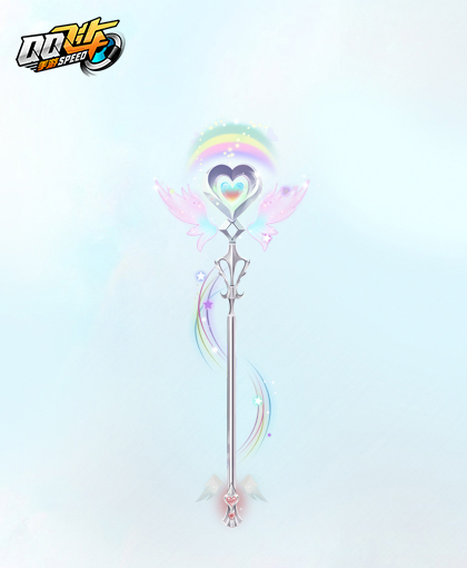QQ飞车手游彩虹迷蝶手杖获得方法