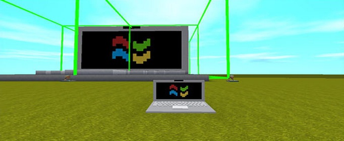 迷你世界微缩笔记本电脑怎么做