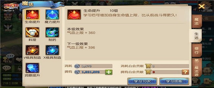 妖精的尾巴魔导少年什么生活职业有用