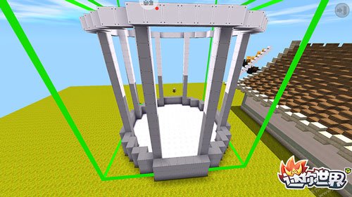 迷你世界迷你雨伞架建造教程