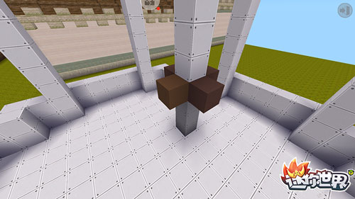 迷你世界迷你雨伞架建造教程