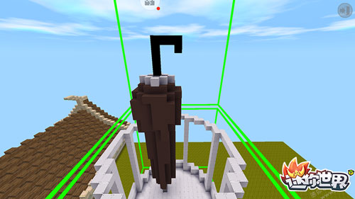迷你世界迷你雨伞架建造教程