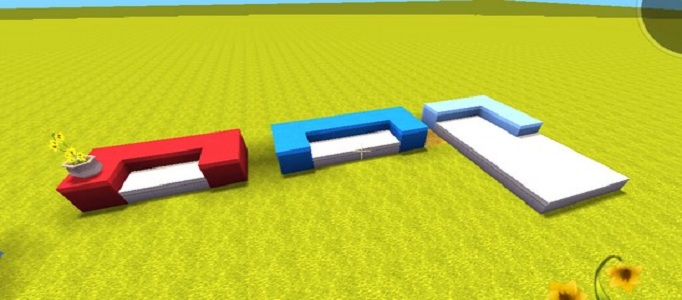 迷你世界彩色沙发制作攻略