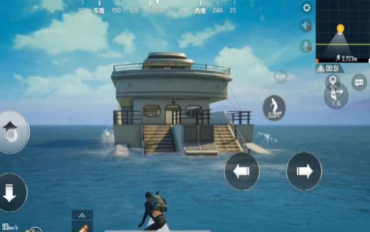 和平精英夏日模式信号枪位置